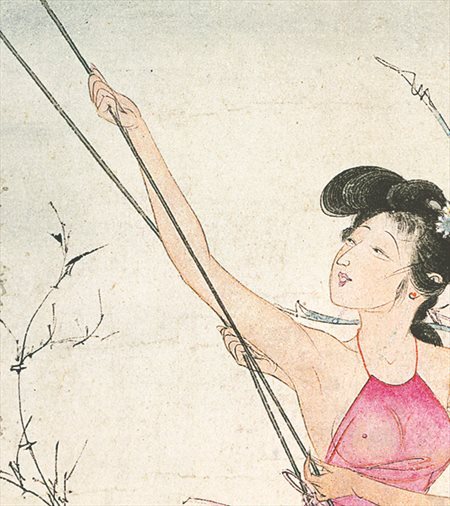 兴义市-胡也佛的仕女画和最知名的金瓶梅秘戏图